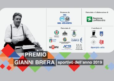“Premio Gianni Brera – Sportivo dell’anno 2019” – 19a edizione